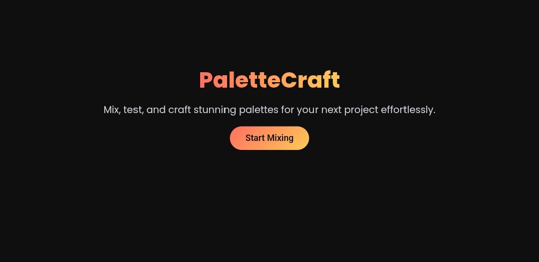 PaletteCraft Color Tool